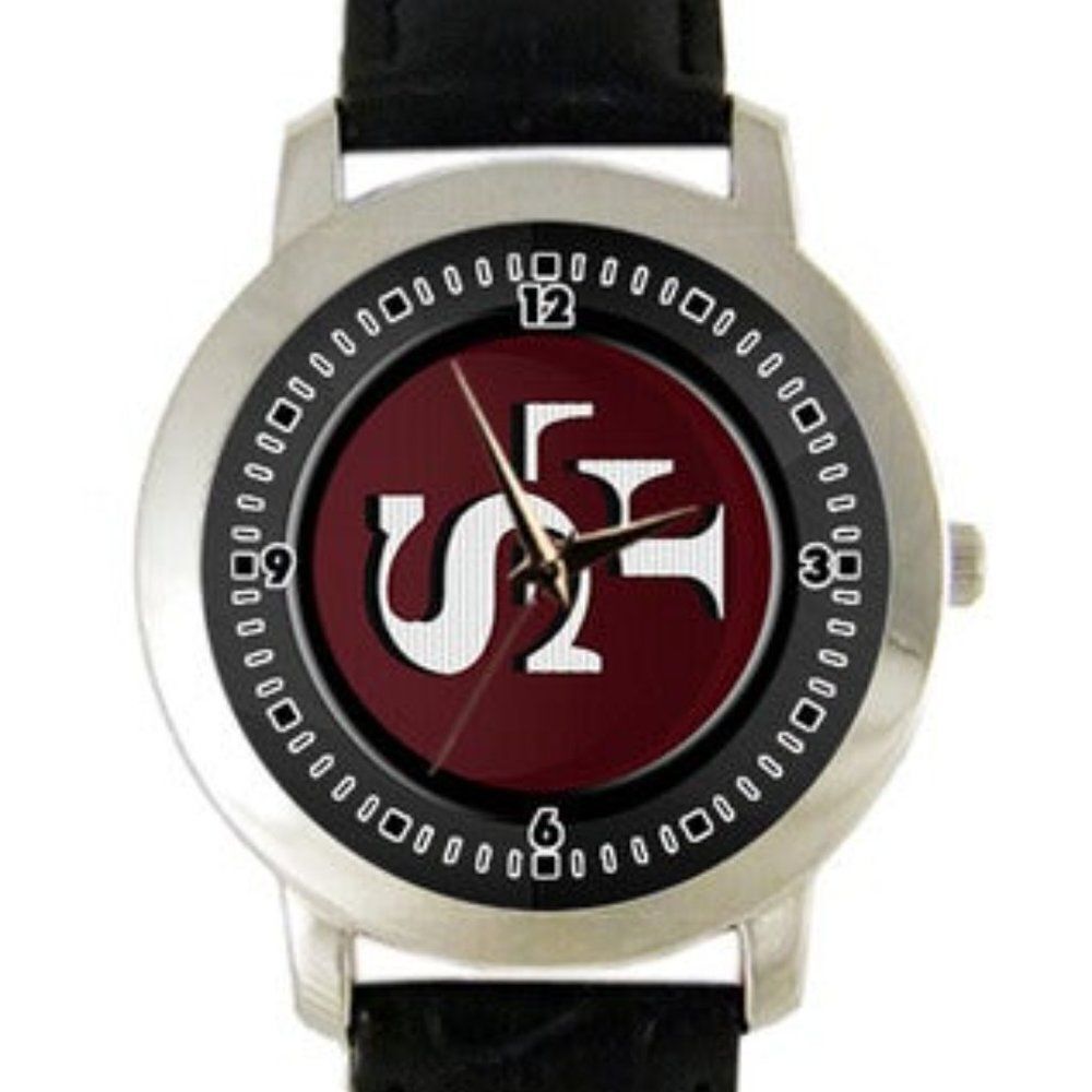 San FranciscoΒ 49ers NFL Watch Genuine Leathβ¦
